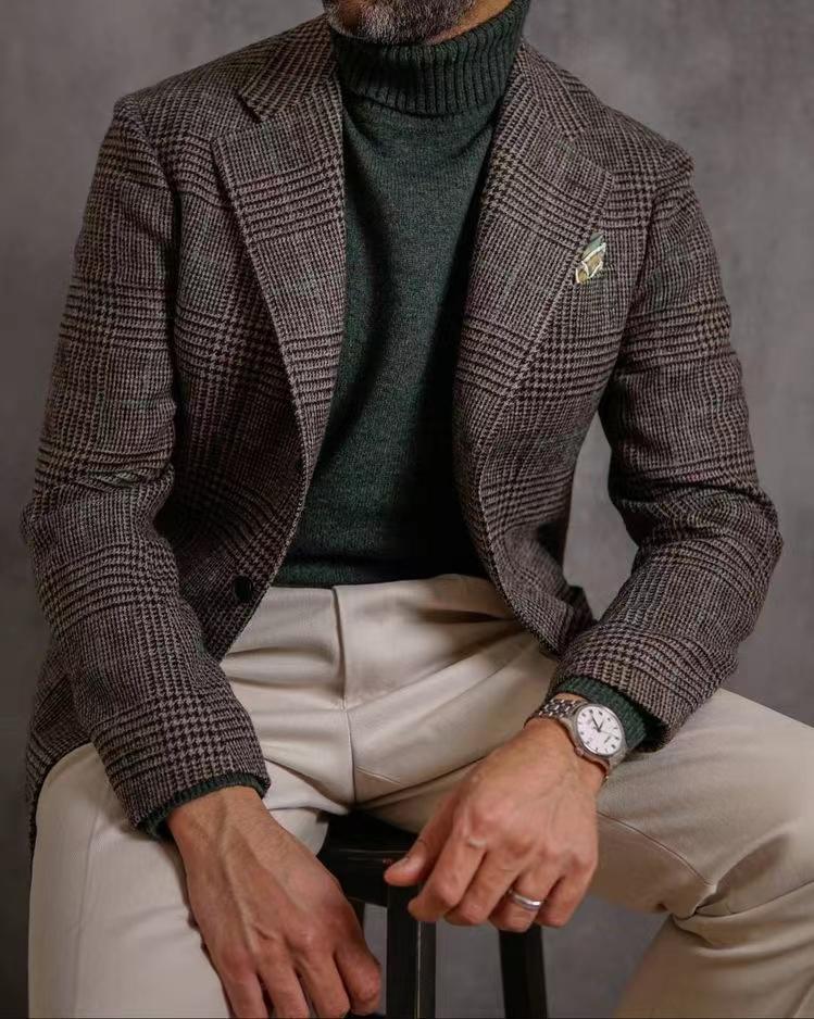 Glamour shot of person in PHWANG blazer